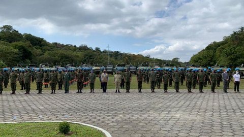 Representantes da ONU fazem vistoria em unidade da Marinha no Rio
