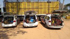 PM apreende centenas de quilos de maconha escondidos em caminhão em Campo Limpo Paulista