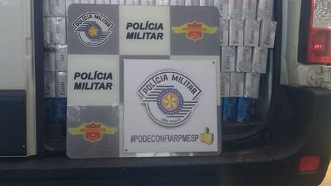 Polícia apreende 6,5 mil maços de cigarros contrabandeados em Vitória Brasil