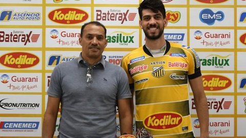 Atacante Matheus Vieira é apresentado no Novorizontino para a Copa Paulista