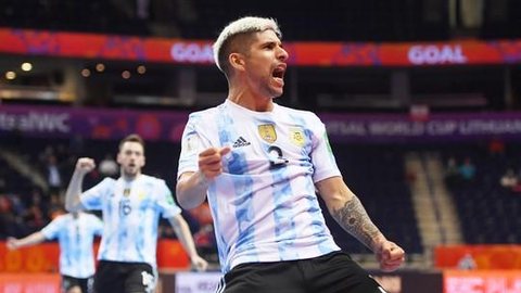 Argentina vira para cima do Paraguai e vai às quartas do Mundial de Futsal