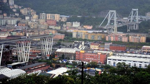 Queda parcial de ponte deixa mais de 20 mortos em Gênova, na Itália