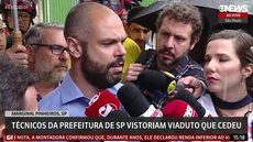 Prefeitura de SP abre ‘janela’ para vistoriar viaduto que cedeu e busca projeto de construção sumido