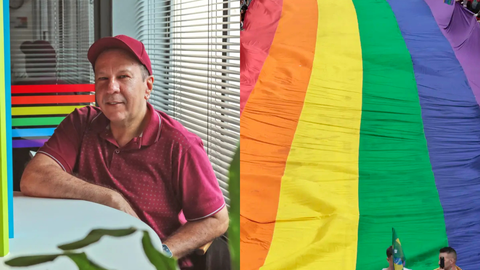 Presidente da Parada LGBT+ de São Paulo criticou projeto aprovado na Câmara que quer proibir presença de crianças e adolescentes no evento - Imagem: Reprodução