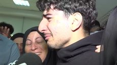 Mohamed Abdallah desembarcou em Foz do Iguaçu nesta sexta - Imagem: Reprodução / Reprodução / RPC / G1