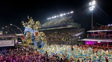 Desfile das Campeãs do carnaval de São Paulo em 2025 - Imagem: Reprodução / Agência Brasil / Paulo Pinto