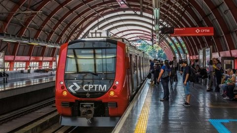 Problema foi identificado por volta das 4h30 - Imagem: Divulgação / CPTM