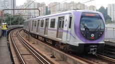 Trem da Frota P em operação na Linha 5 - Imagem: Reprodução / ViaTroleBus / Renato Lobo