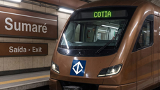 Projeto da futura Linha 22-Marrom prevê ligação entre Cotia, Osasco e a estação Sumaré, na capital paulista - Imagem: Reprodução