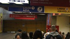 Linha 1-Azul atrasada: falha na estação Tiradentes causa transtornos na manhã desta terça-feira (28) - Imagem: Reprodução/Fotos Públicas