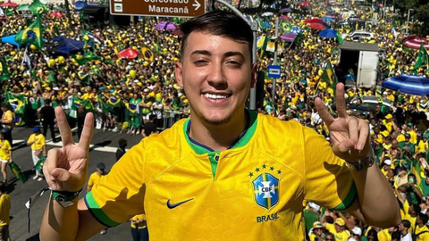 Luan Lennon foi preso pela Polícia Civil do Rio suspeito de participar de esquema para simular furto no Centro da capital - Imagem: Reprodução