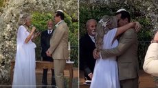 Luciano Szafir e Luhanna se casam - Fotos: Reprodução / Instagram