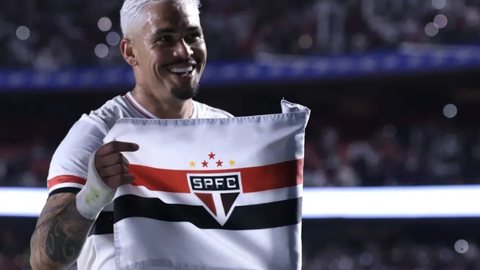 Luciano comemora gol contra Corinthians - Foto: Marcello Zambrana/AGIF