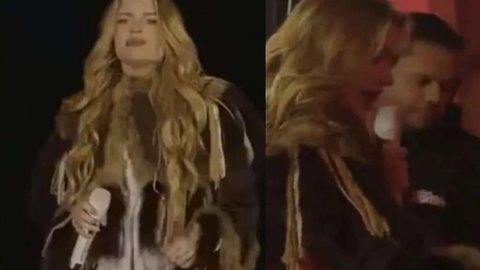 Luísa Sonza briga com fã durante show: "Guarda esse celular" - Imagem: Reprodução/ Redes sociais