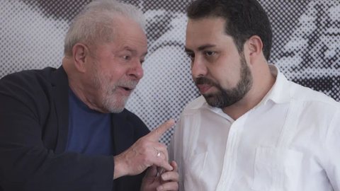 Luiz Inácio Lula da Silva e Guilherme Boulos. - Imagem: Reprodução | O Globo