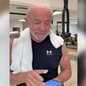 Lula gravou vídeo durante treino na academia para anunciar o início das inscrições do Prouni e incentivar estudantes a participarem da seleção. - Imagem: Reprodução / Redes Sociais