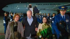 Presidente da República, Luiz Inácio Lula da Silva, durante chegada a Bogotá - Imagem: Reprodução / PR / Ricardo Stuckert