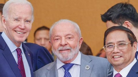 Lula lá falando o que quer no G7, no Japão, tá sofrendo bem menos do que aqui - Imagem: reprodução Instagram @lulaoficial