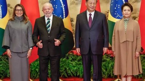 Lula e Xi se encontraram e assinaram 15 acordos - Imagem: reprodução Instagram