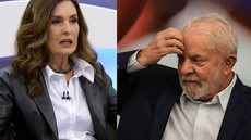 Fátima Bernardes intimida Lula durante entrevista. - Imagem: Reprodução | TV Globo