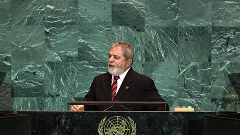Lula na ONU. - Imagem: Divulgação / PT
