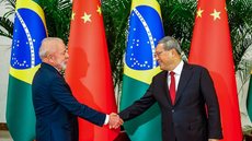 Presidente da República, Luiz Inácio Lula da Silva e o Presidente da República Popular da China, Xi Jinping - Imagem: Reprodução / Ricardo Stuckert / PR / Agência Brasil