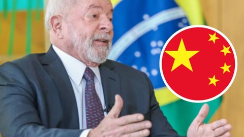 Lula viaja à China - Imagem: reprodução Twitter