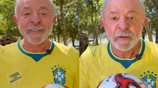 Presidente relembra longa trajetória acompanhando Copas e apoia a Seleção - Imagem: Reprodução