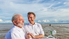 Macron já havia demonstrado interesse em se reunir com Lula em maio deste ano - Imagem Reprodução / Instagram / @lulaoficial