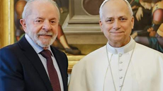 Presidente Lula e papa Leão XIV durante encontro no Vaticano - Imagem: Ricardo Stuckert / PR