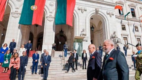 presidente Lula encerrou sua passagem por Portugal em Sessão Solene de Boas-Vindas na Assembleia da República. - Imagem: reprodução I Instagram @lulaoficial