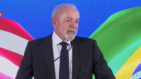 Presidente Lula durante agenda oficial nos Estados Unidos - Imagem: Reprodução | Canal GOV