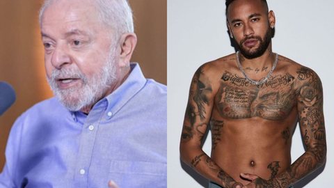 Lula elogia jogador Messi por novo prêmio e internautas sugerem 'alfinetada' em Neymar - Imagem: reprodução Instagram I @neymarjr @lulaoficial