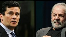 Sérgio Moro e Luiz Inácio Lula da Silva. - Imagem: Reprodução | Agência Brasil