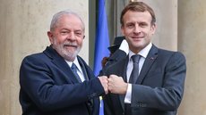 O presidente encontra com Macron para discutir COP30 e conflitos na Ucrânia e Gaza - Imagem: Reprodução / Ricardo Stuckert