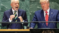 Lula vai à missão nos EUA em meio a tensão comercial com Trump - Imagem: Reprodução