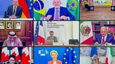 O presidente Lula se reuniu com as principais economias do mundo no Fórum sobre Energia e Clima. - Imagem: reprodução I Instagram @lulaoficial