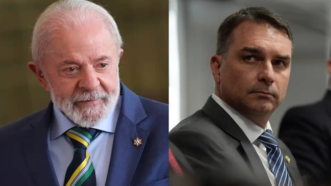 Nova pesquisa BTG/Nexus mostra redução da vantagem de Lula sobre Flávio Bolsonaro e aponta empate técnico em eventual segundo turno. - Imagem: Reprodução ABr / Agência Senado