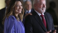 Presidente Lula e a primeira-ministra, Janja, em evento no Palácio do Planalto em Brasília (DF) - Imagem: reprodução/Facebook