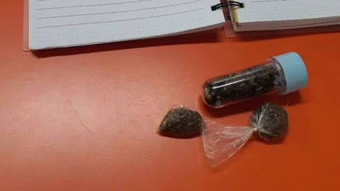 Pais da criança foram levados à delegacia e afirmaram ser usuários - Imagem: Divulgação