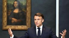 Macron anuncia sala exclusiva para Mona Lisa no Museu do Louvre - Imagem: Reprodução / X / @France24_es