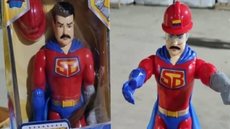 “Super Bigote”, boneco inspirado no presidente venezuelano Nicolás Maduro - Imagem: reprodução/Facebook