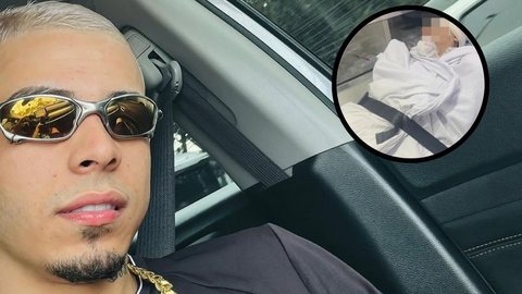 Acidente ocorreu enquanto o artista gravava um clipe musical - Imagem: Reprodução / Instagram / @mctuto / Metrópoles
