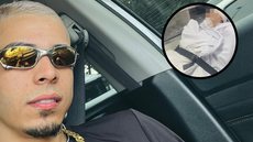 Acidente ocorreu enquanto o artista gravava um clipe musical - Imagem: Reprodução / Instagram / @mctuto / Metrópoles