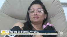 Mãe pede justiça após a filha morrer ao ser baleada por um policial - Foto: Reprodução / Globo