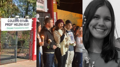 Mãe que perdeu a filha em ataque à escola do Paraná diz perdoar assassino. - Imagem: reprodução I Twitter, O Globo, Câmara Municipal de Cambé