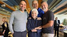 Mãe de Tadeu Schmidt morre um mês após o filho Oscar Schmidt - Imagem: Reprodução/Instagram
