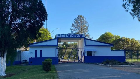 Penitenciária Dr. José Augusto César Salgado, a P2 de Tremembé, no interior de São Paulo - Imagem: Reprodução / Laurene Santos / TV Vanguarda