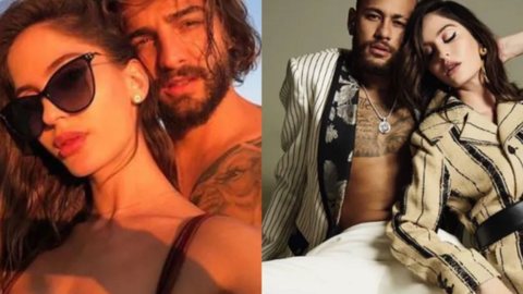 Ex-affair de Anitta, Maluma faz acusação contra Neymar: "Roubou minha namorada" - Imagem: reprodução