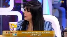 Mara Maravilha é exposta após tentar praticar a 'cura gay' na plateia da Record - Imagem: reprodução